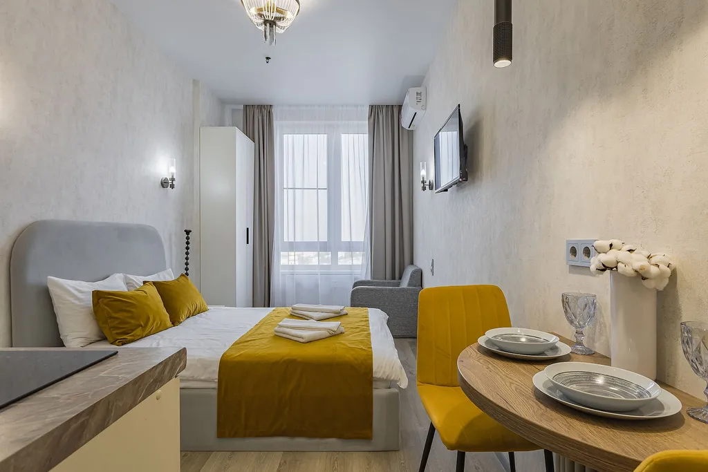 Квартира Квартира Уютный апартамент в Tower plaza — Нижний Новгород