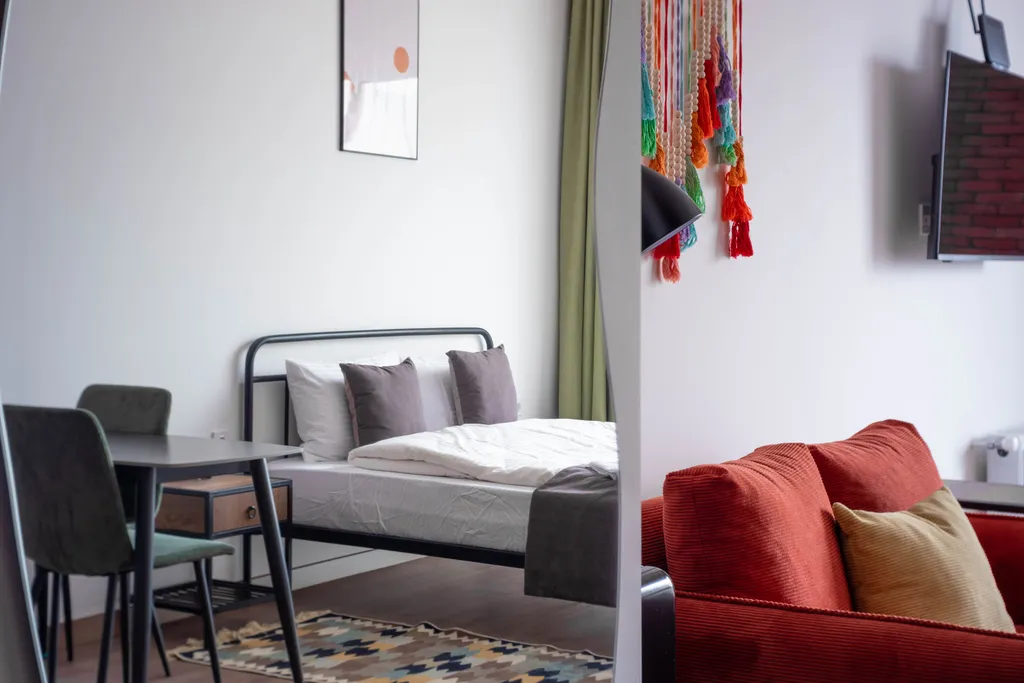 Апартамент с видом на горы