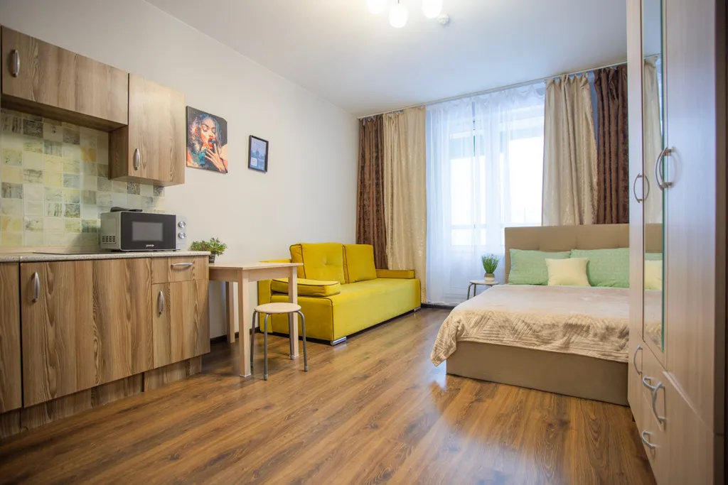 Квартира у метро Девяткино — аренда посуточно в Мурино