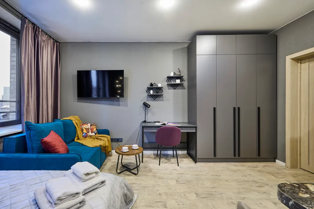 Квартира Квартира Апартамент Emerald Suite в ЖК Савёловский сити — Москва