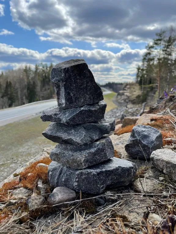 Дом с видом на озеро рядом с Ладожскими шхерами