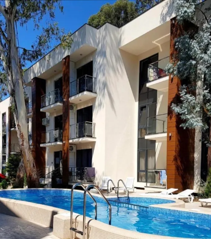 Апартаменты четырёхместные, новые, шикарные, море очень близко