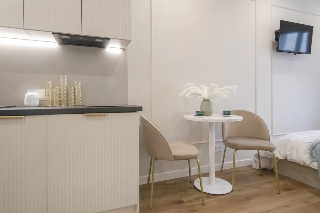 Квартира Квартира Новая студия рядом с пoликлиникoй Управления дeлами Прeзидeнта — Новоивановское