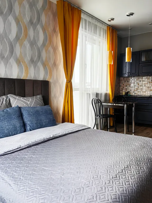 Уютная студия с красивым видом на реку