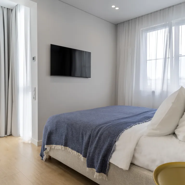 Квартира на видовом этаже с просторным балконом