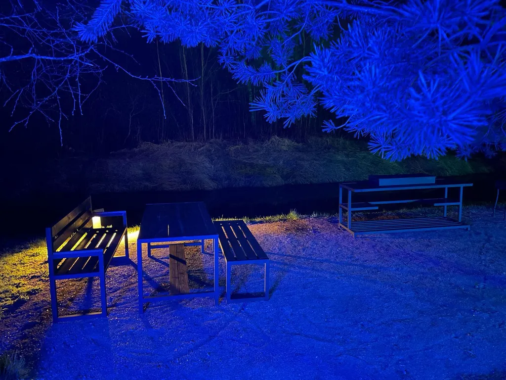 Лисья нора с сауной и террасами