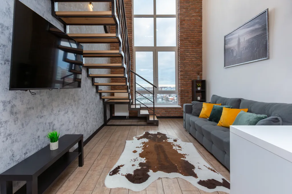 Двухуровневая студия в ЖК "Резидент"