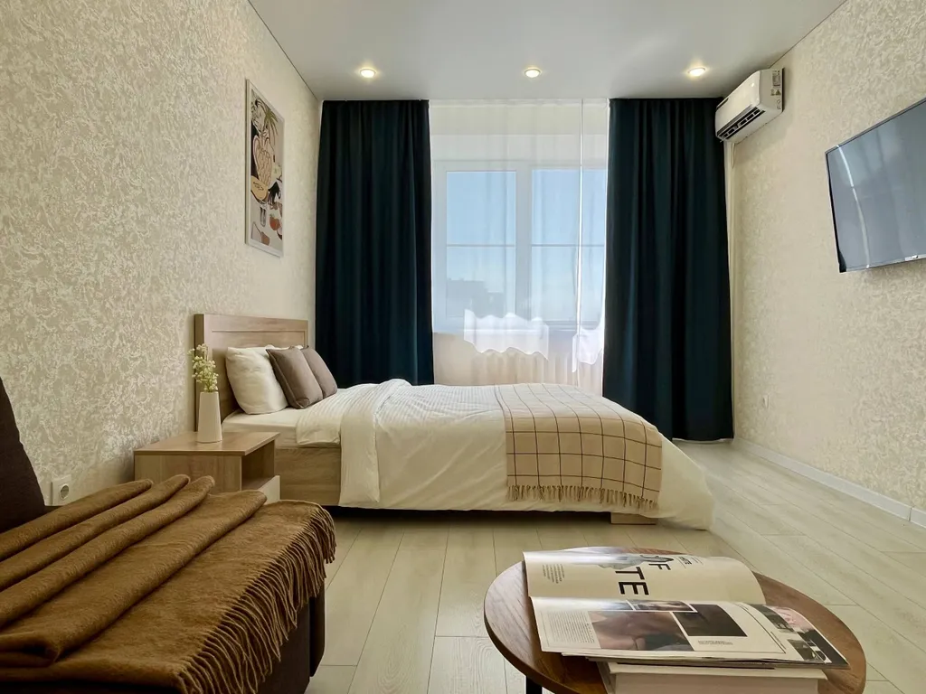 Уютная квартира с водонагревателем