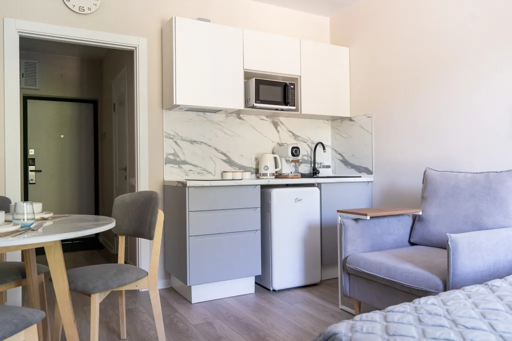 Квартира Патио с видом на горы от УК Атмосфера