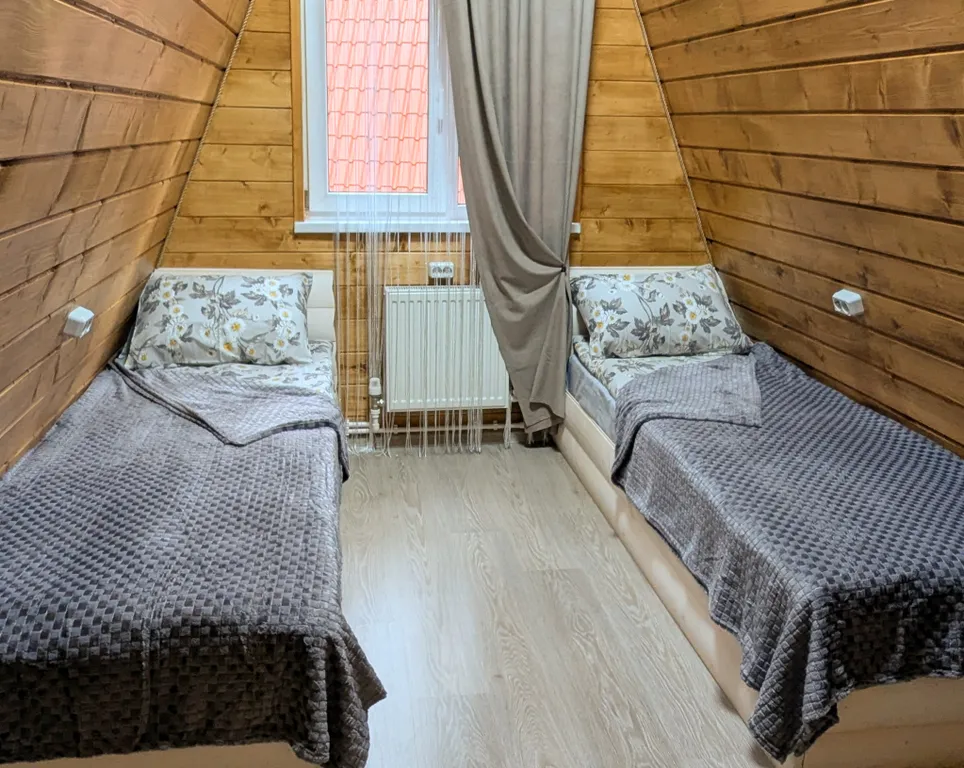 Коттедж Коттедж Алатырь А-фрейм в сосновом бору — Архыз