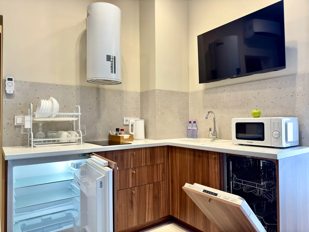 Квартира Люкс с видом на море и балконом — Лазаревское