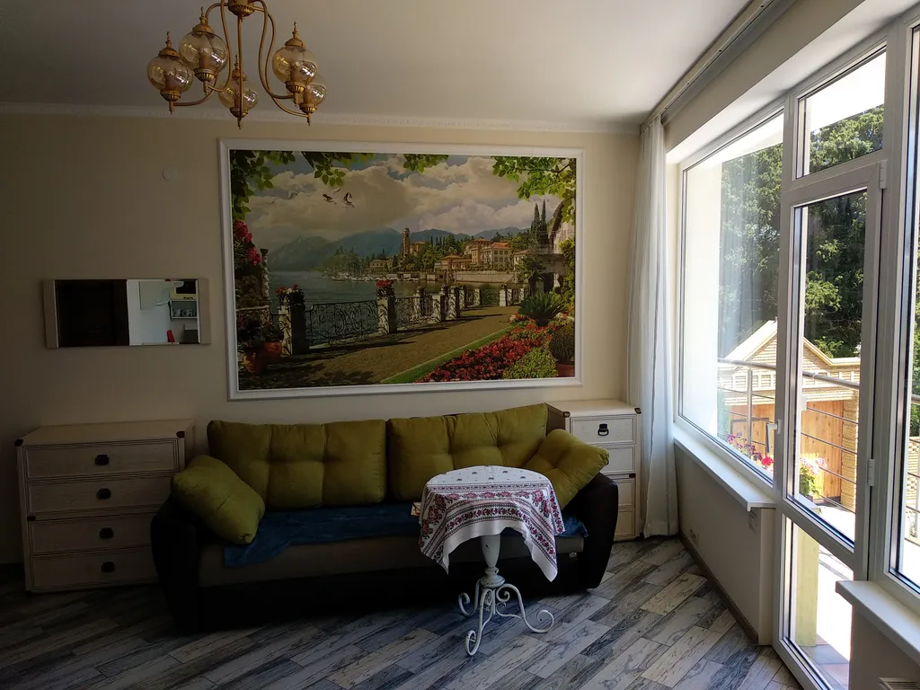 Апартамент с видом на море и отдельной спальней 202