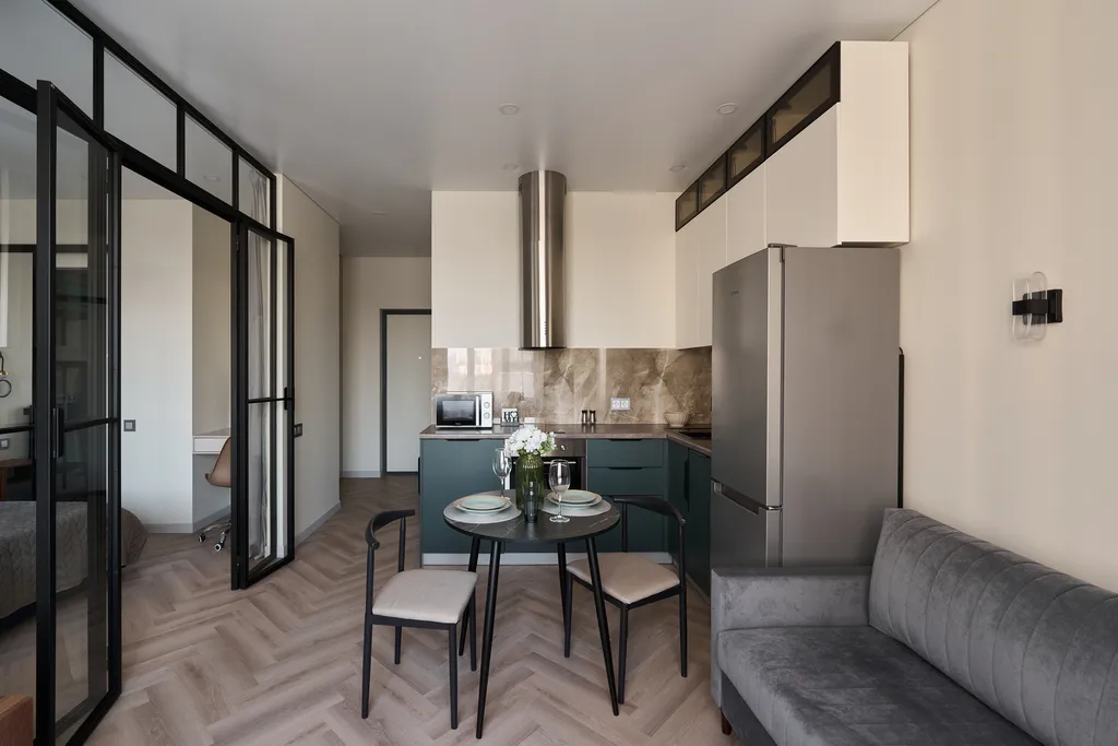 Квартира Новая просторная квартира Emerald Pearl — Москва
