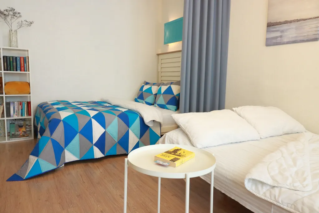 Тихая гавань рядом с парком и бассейном