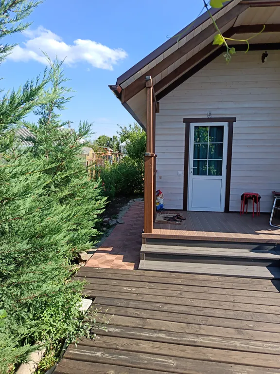 Экодом "Бирюза" с камином