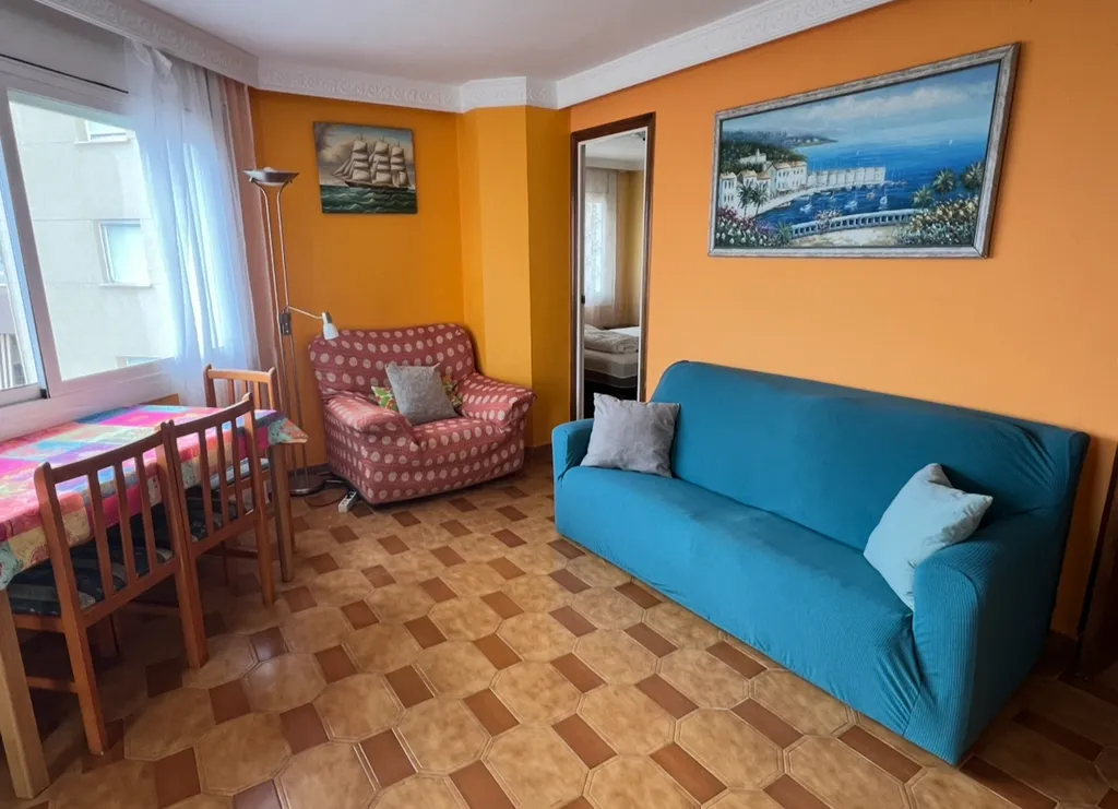 Вид на море в Испании в городе Пинеда де Мар