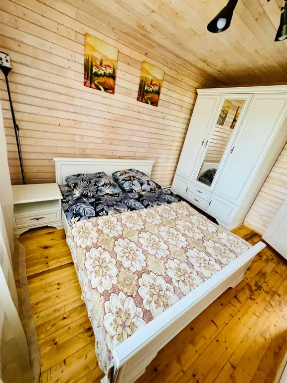 Загородный дом с баней в километре от прекрасного города