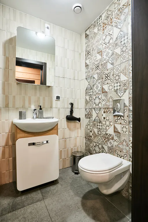 Уютный коттедж с двумя спальнями, сауной и камином