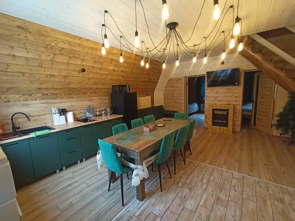 Домик в стиле А-frame шалаш