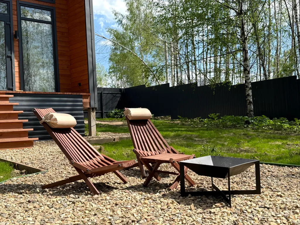 Дом с баней и чаном