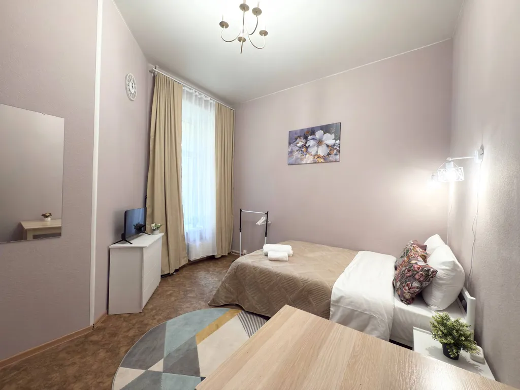 Квартира Квартира Бюджетная и уютная студия — Санкт-Петербург