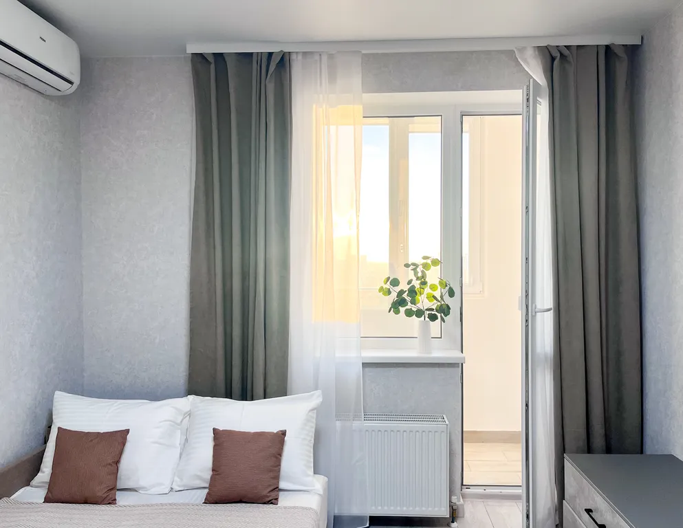 Уютная студия для 2-х с лоджией