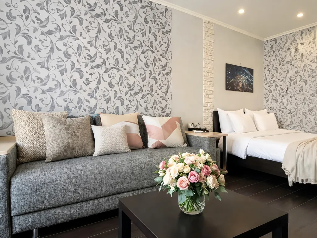 Квартира 1к. Кв. В 20 минутах езды от центра Калуги не берем оплату за уборку — аренда посуточно в Калуга