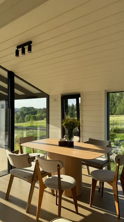 Коттедж Эксклюзивный дом с видом на шикарные закаты с сауной и купелью — Семеновское