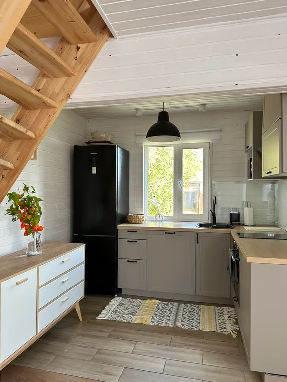 Загородный дом Сканди с баней и чаном