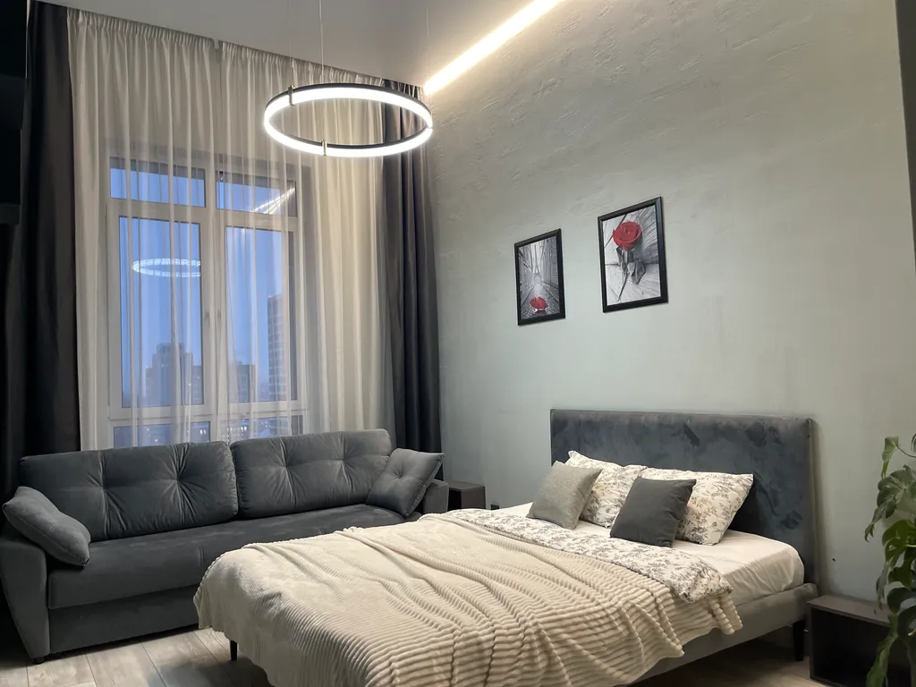 Квартира-пентхаус с высокими потолками