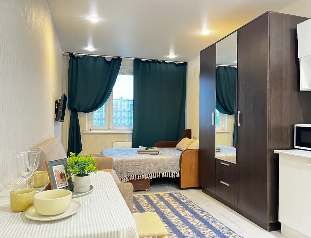 Удобная студия рядом с усадьбой Суханова | Уютно, как дома