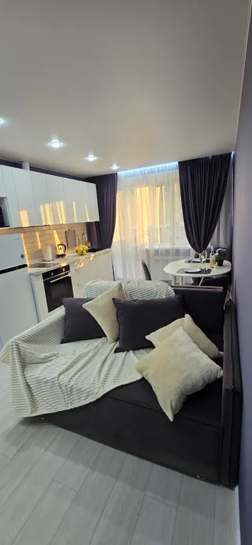 Светлая и просторная двухкомнатная квартира