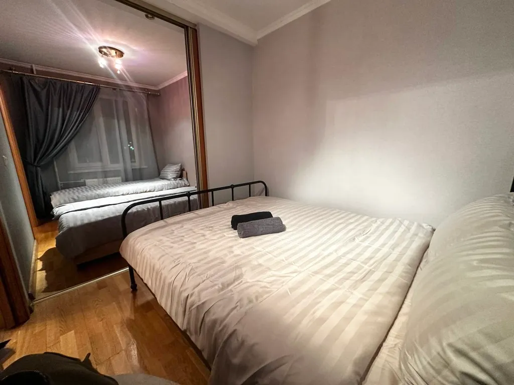 Квартира Квартира для 6 гостей · раздельное размещение · 2–3 комнаты · м. 1905 — Москва