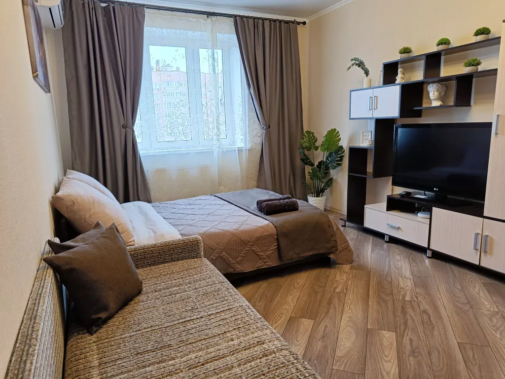 Квартира Квартира Caramel home с видом на парк Галицкого — Краснодар