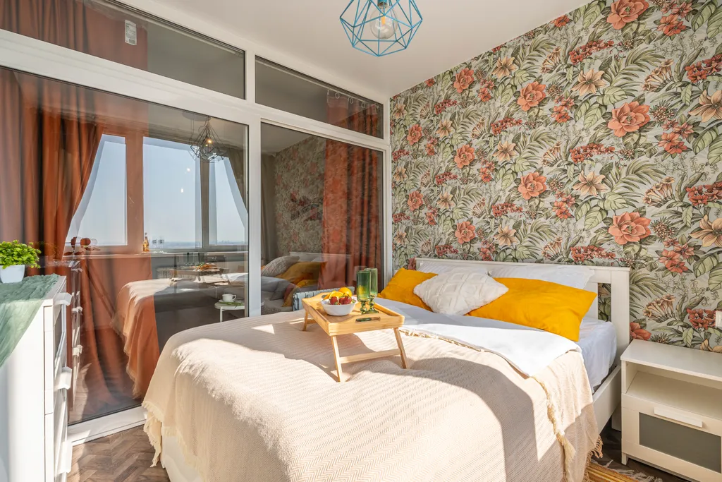 Студия с душой и видом на Дон из окна спальни