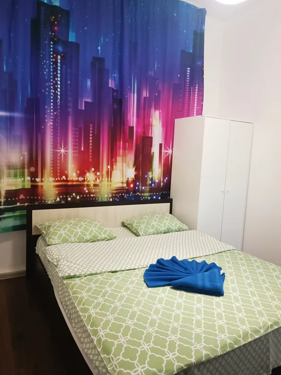 Уютная студия с большой кроватью у станции мцд-4 железнодорожная