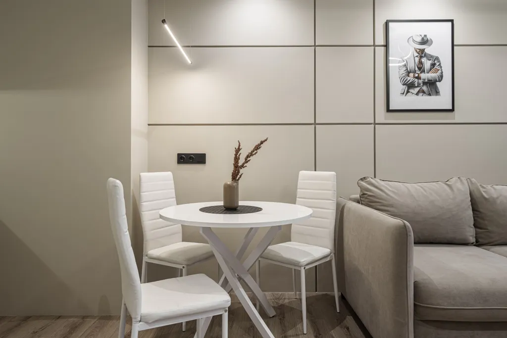 Лаконичная квартира Бурбон в ЖК Притяжение