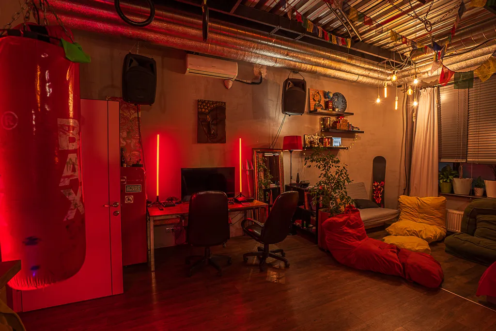 Стильный лофт - апартаменты, можно шуметь 24/7, супер звук