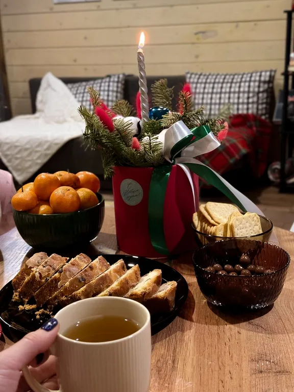 Дом в лесу в стиле барн