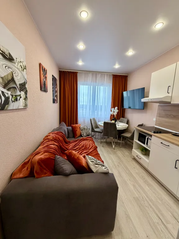 Уютная просторная квартира с евроремонтом