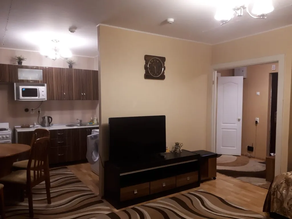 Комфортная однокомнатнатная в центре с потрясающим видом на Каму