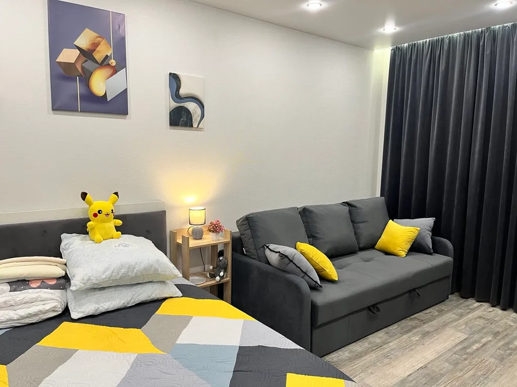 Уютная тёплая квартира с просторной кухней в заволжском районе