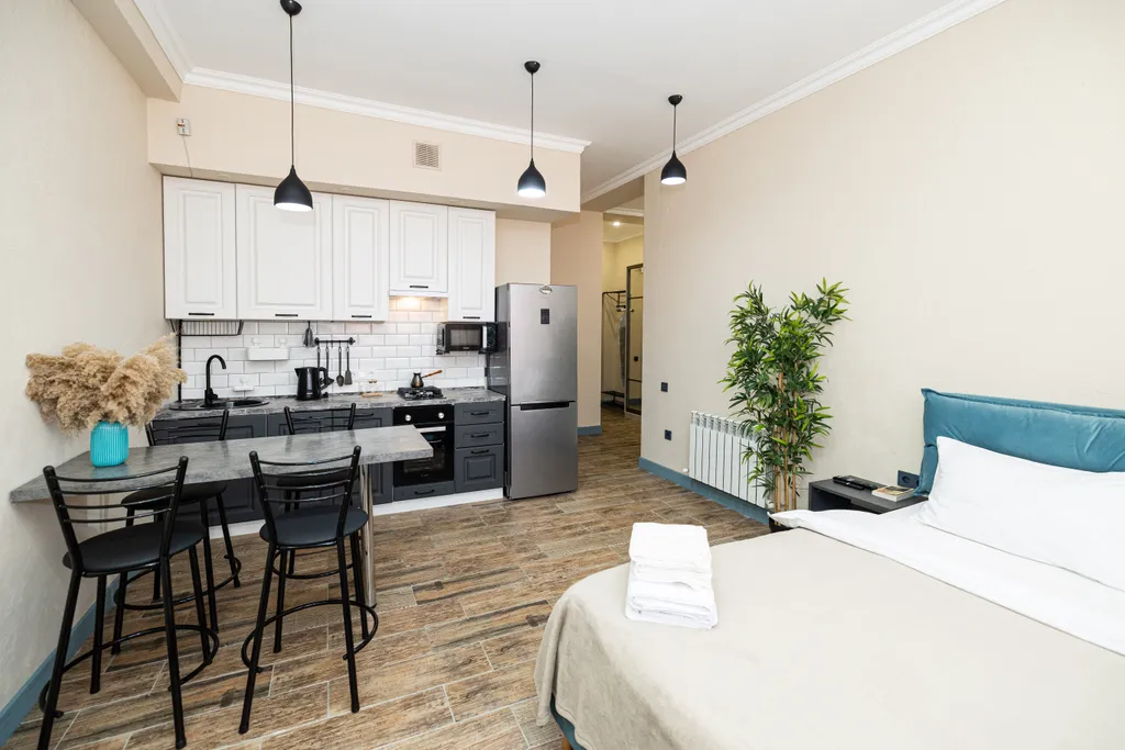 Просторная студия в центре Красной Поляны