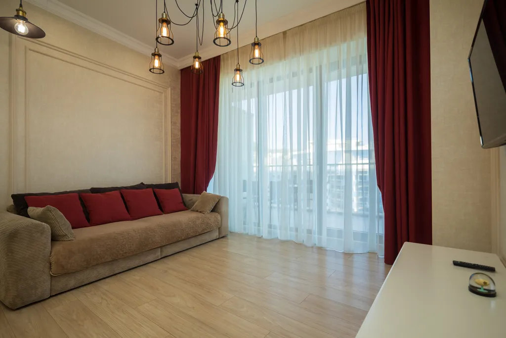 Квартира Квартира трехкомнатный апарт с видом на город и море — Сочи