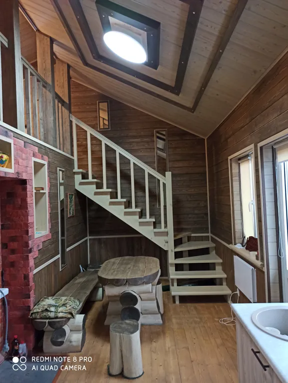 Коттедж Дом с баней прямо на берегу озера Селигер — Заборки