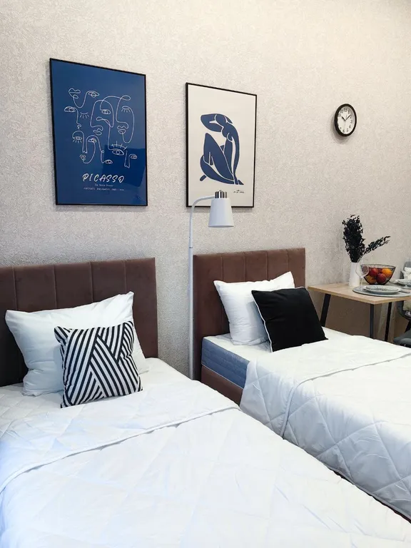 Студия с новым ремонтом