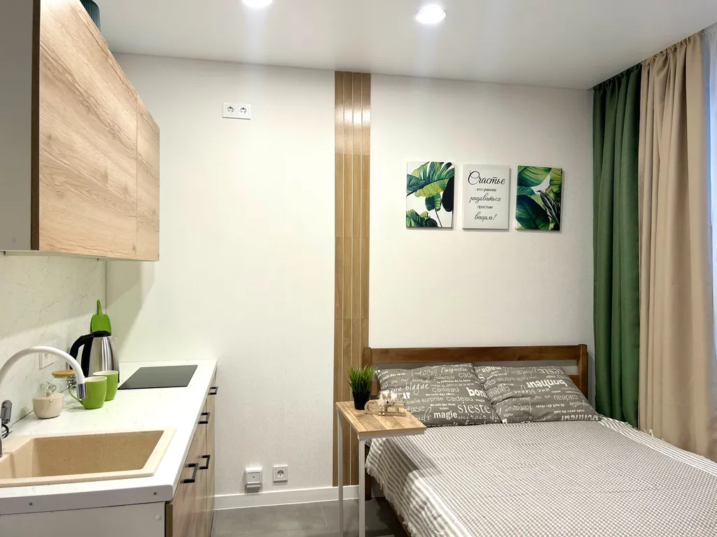 Студия у Мегастроя в новостройке