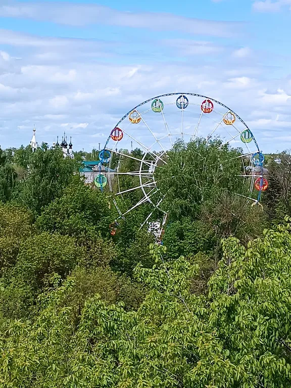 Уютная квартира с видом на Оку в самом сердце древнего города