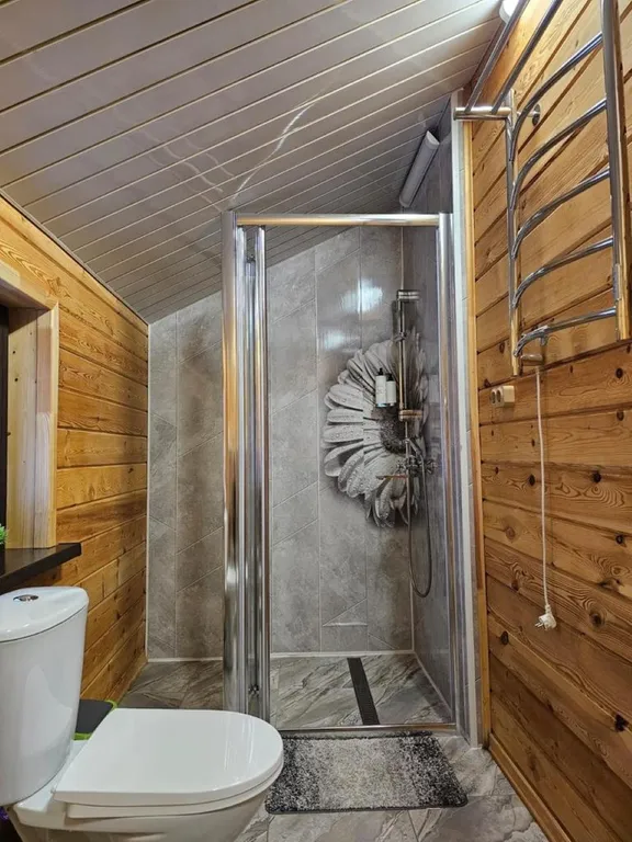 Коттедж Загородный дом "Тотем Камчатка" с термальным бассейном, баней и чаном — Термальный