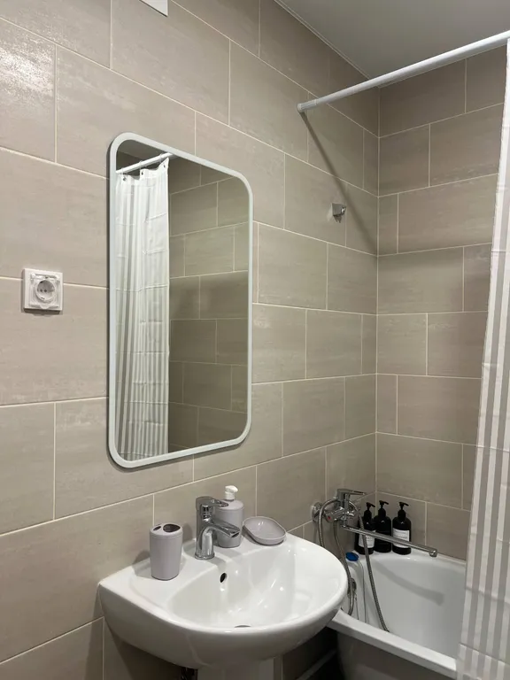 Уютная, светлая квартира-студия с красивым видом в новом доме